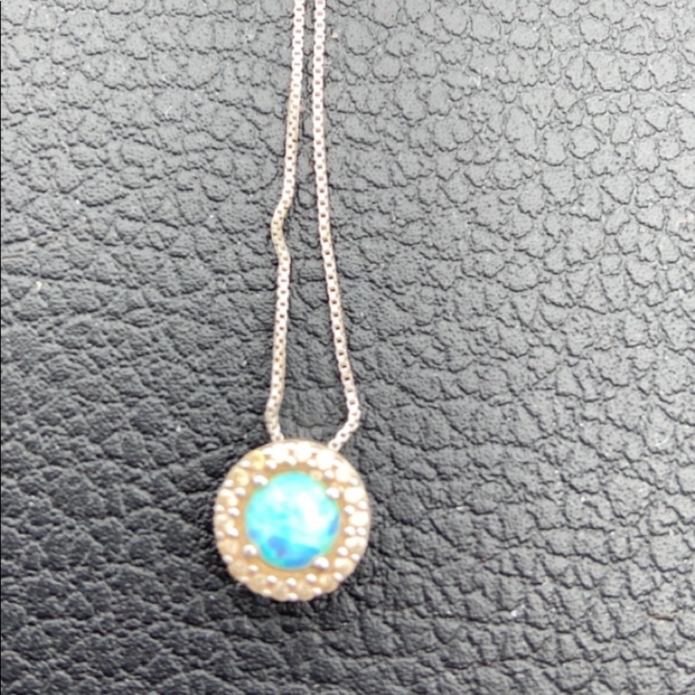 Opal necklace! Willing to go down on price